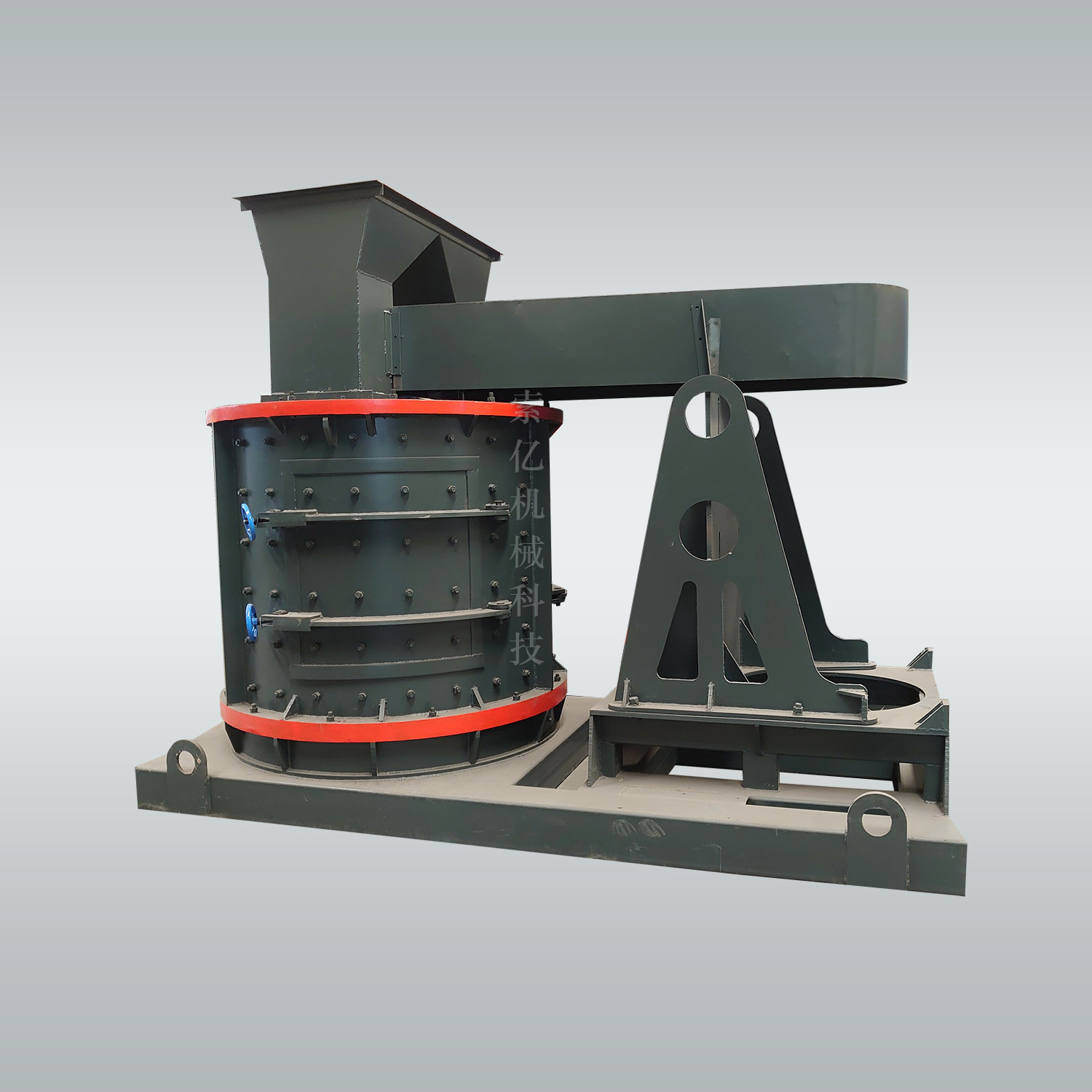 鹅卵石立轴式制砂机 煤矸石矿渣复合型破碎机 石英石细碎制砂机