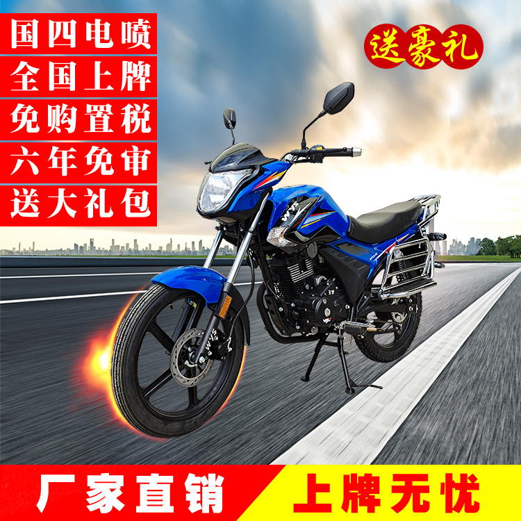 原厂王野牌摩托车150平衡辆发动机全新整车wys锋度平衡轴摩托车