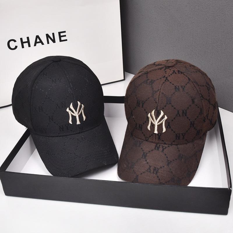 Korean Style Ins New Letter Embroidery Sun-Proof Peaked Cap Women's Spring and Summer Leisure All-Matching Sun-Proof Baseball Cap Couple