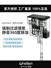 鱼缸外部过滤器设备冲氧式过滤器净水手水泵迷你小型瀑布外置