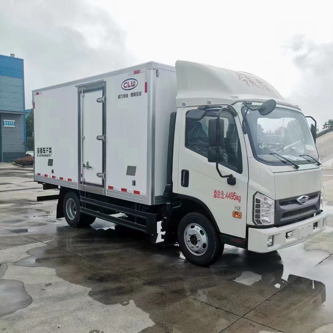 便宜的4米2冷藏车 福田领航4.