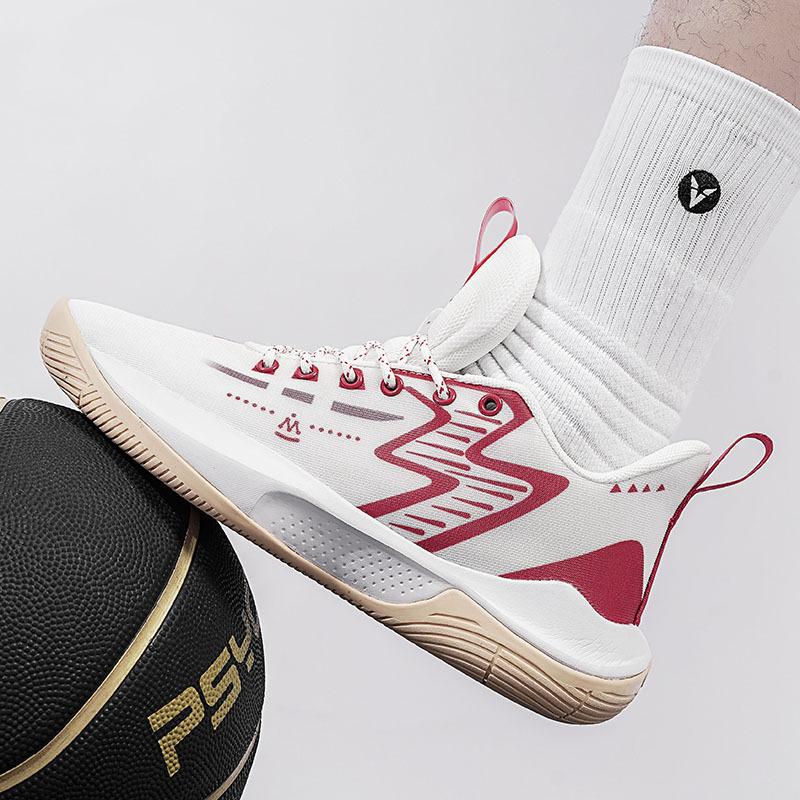 实战篮球鞋男女款网面透气缓震运动鞋潮流外场水泥地耐磨比赛鞋子