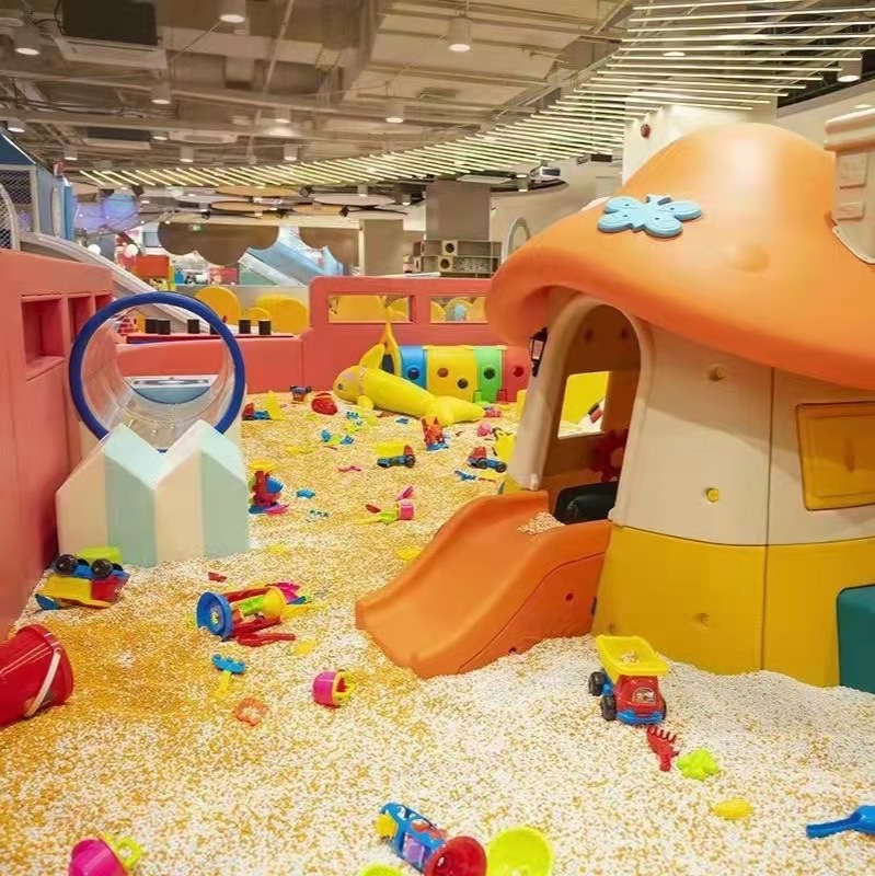 儿童游乐园娱乐陶瓷沙 游乐场填充用仿陶瓷颗粒 沙池乐园 玩具砂