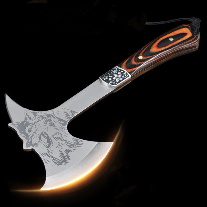 开山斧子户外野营消防斧头工兵斧作多功能斧拯救斧营地斧