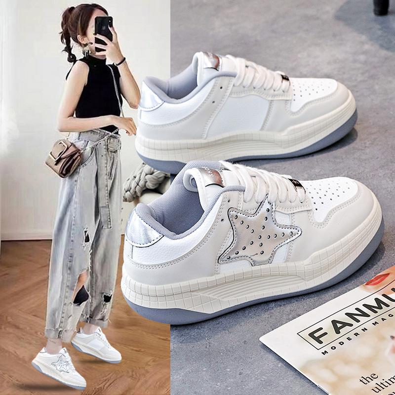 j958运动单鞋女ins四季透气百搭鞋子学生户外平底休闲正品流行