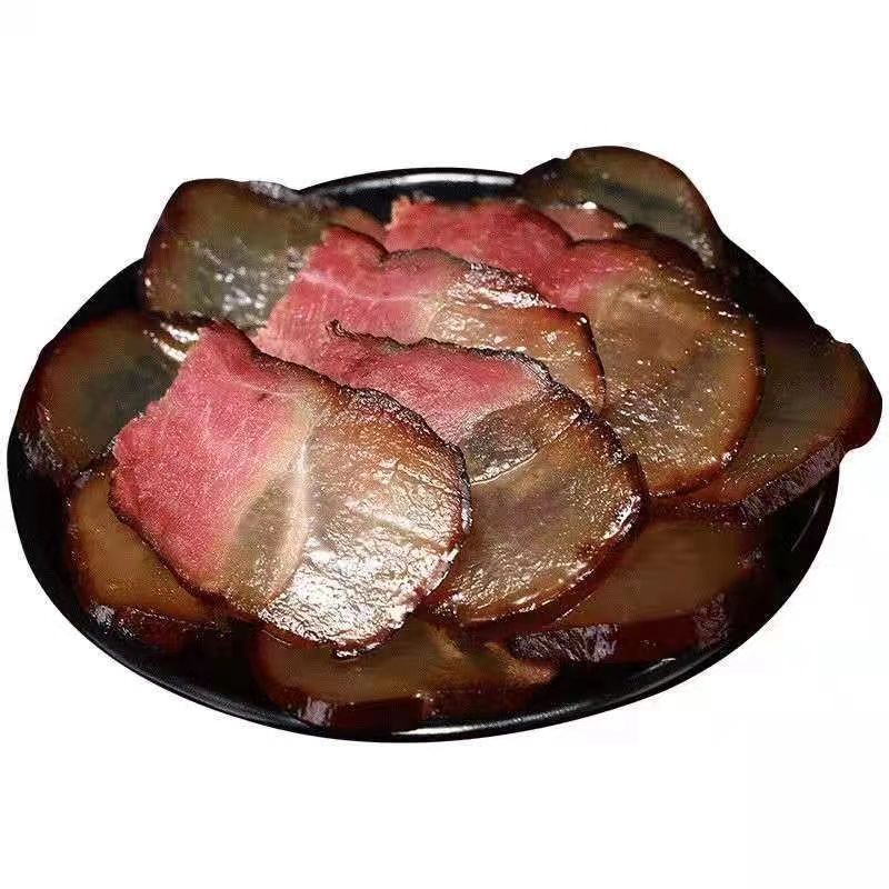 柏树枝农家自制腊前腿肉土猪烟熏肉湖北恩施烟熏腊肉