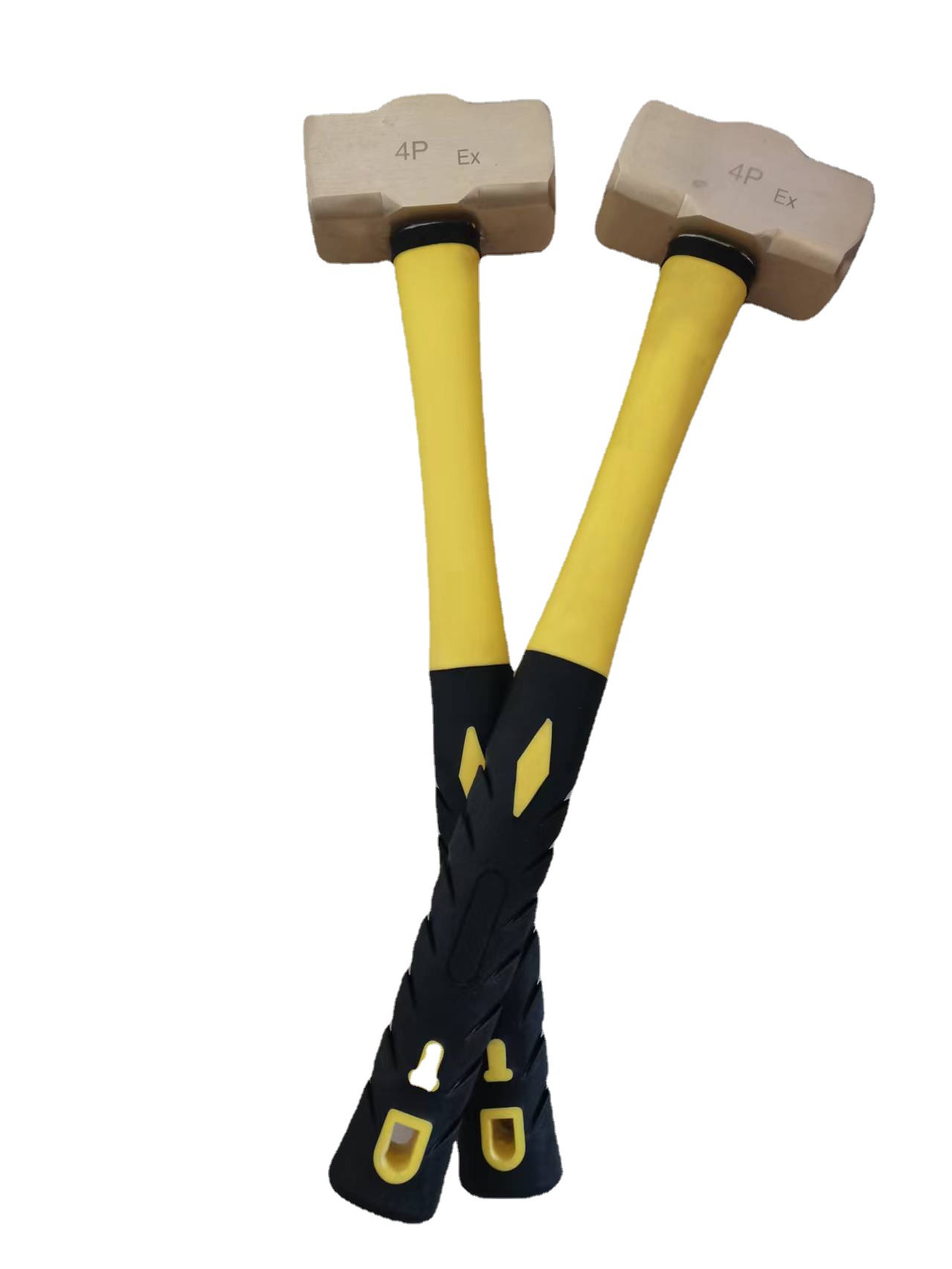 厂家直供木柄紫铜八角锤 防爆锤子防爆黄铜锤 现货防爆八角锤