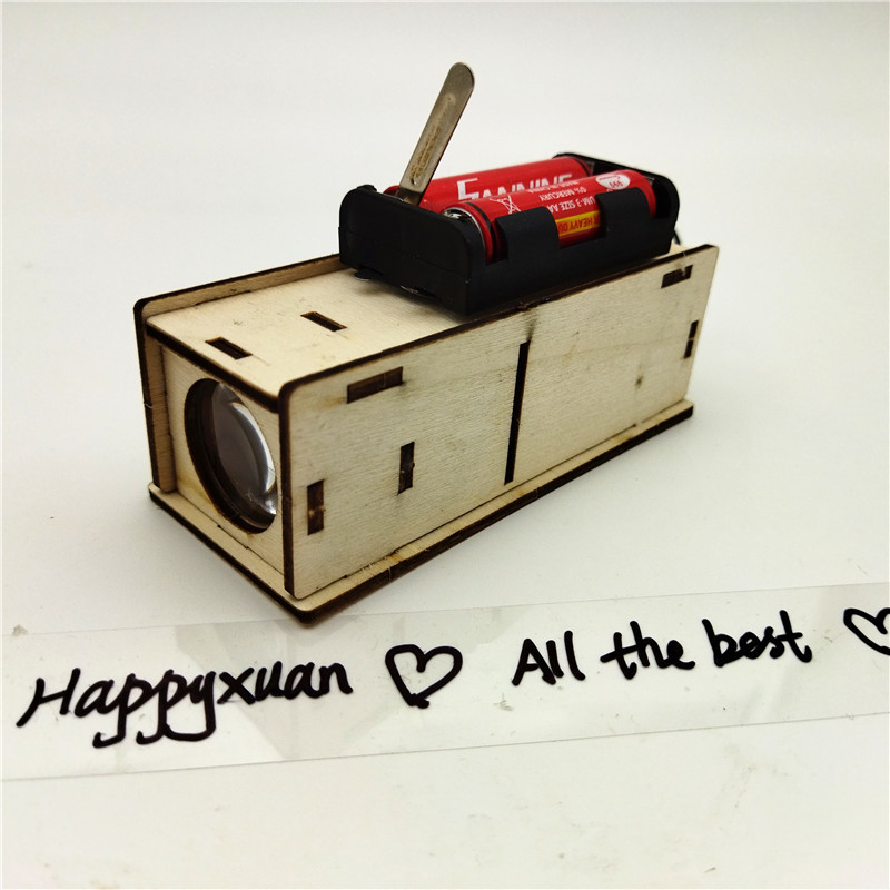 diy儿童自制幻灯机 投影仪科技手工小制作作品材料包一年级学生