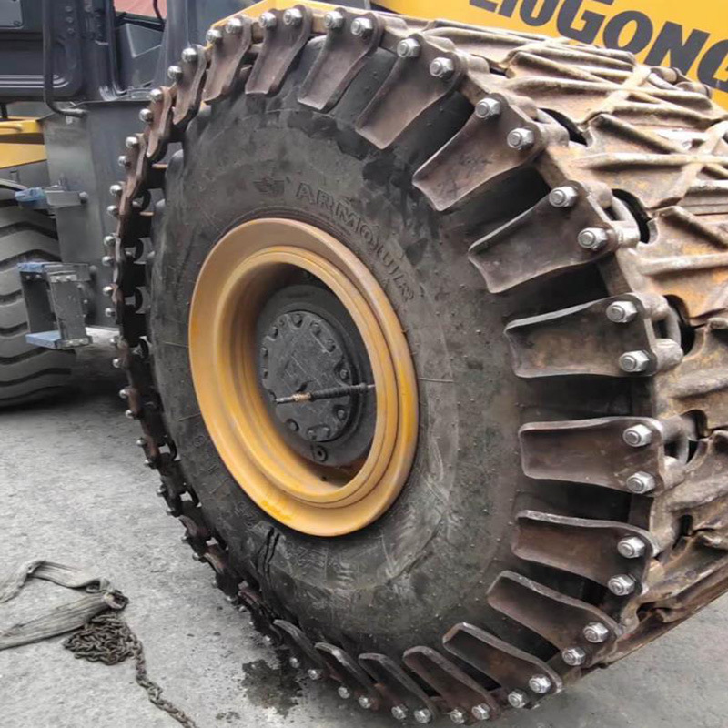 5-25铲车轮胎保护履带 价格优惠