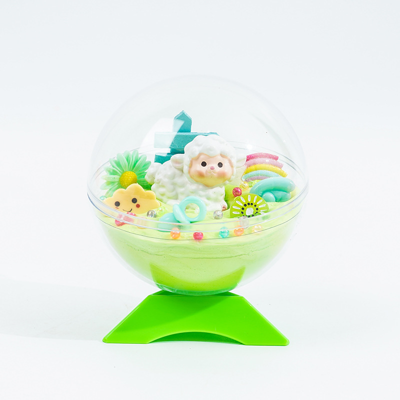 魔法水晶球儿童 diy手工制作 玩具桌面摆件 幼儿园创意奶油材料包