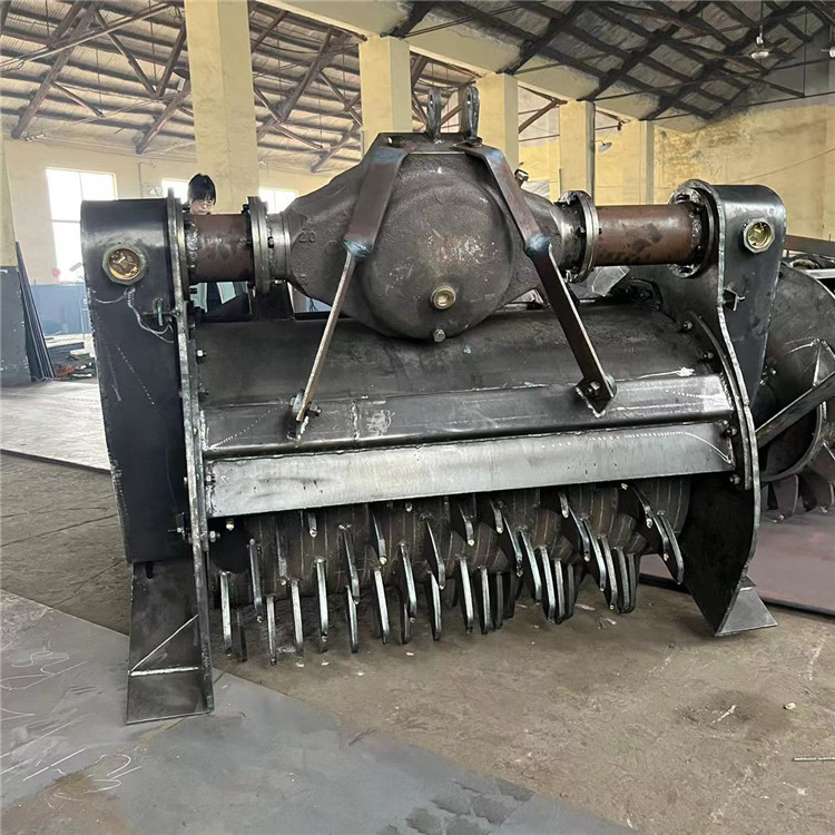 树林清地树根打碎机 拖拉机带树桩刨碎机 树墩粉碎机 - 行行出状元