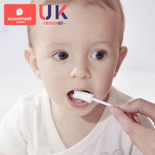 婴儿口腔清洁器新生儿乳牙棉棒牙刷幼儿宝宝0-3岁洗舌苔纱布