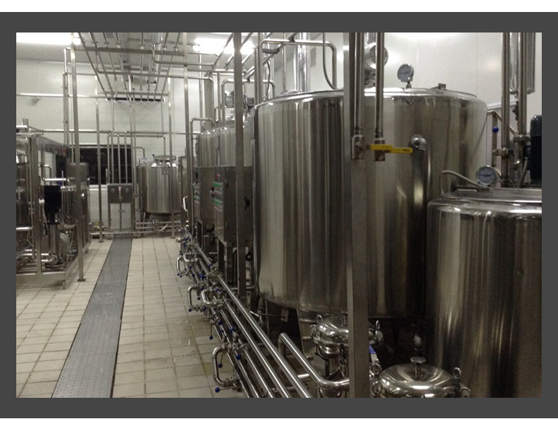 饮料调配系统 304 316l不锈钢调配储罐 日化液体调配罐