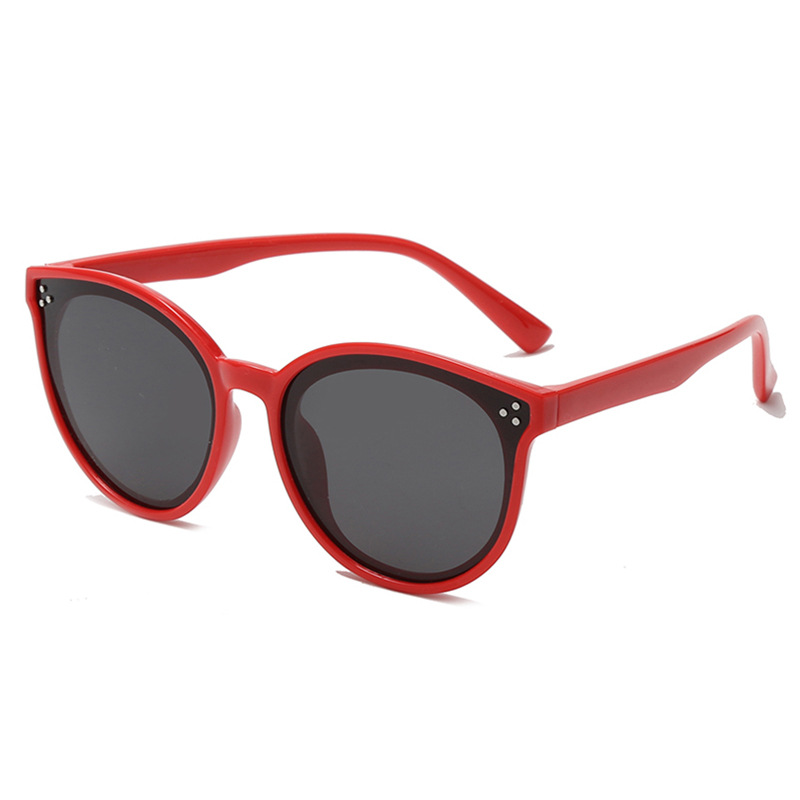2023 New Children's Silicone Polarized Sunglasses Boys and Girls UV Protection Sunshade Sunglasses Trendy Retro Glasses