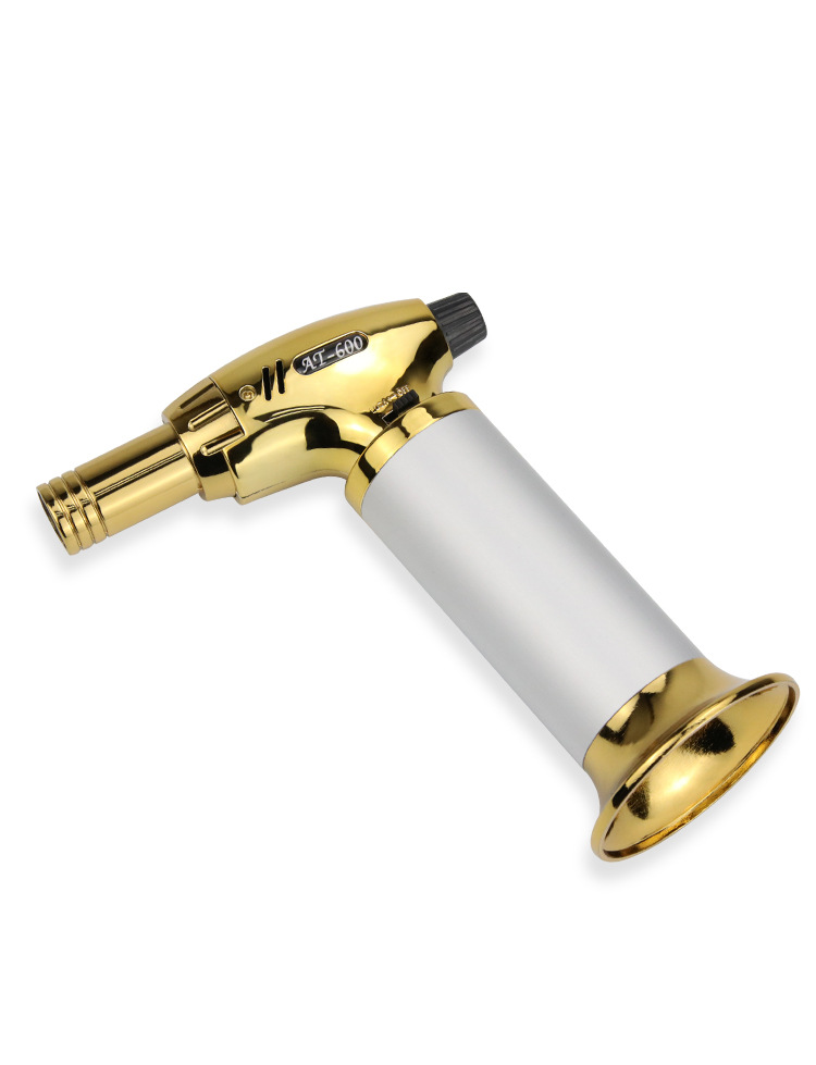 honest百城便携式高温焊枪喷火枪家用创意艾灸充气直冲雪茄点烟器