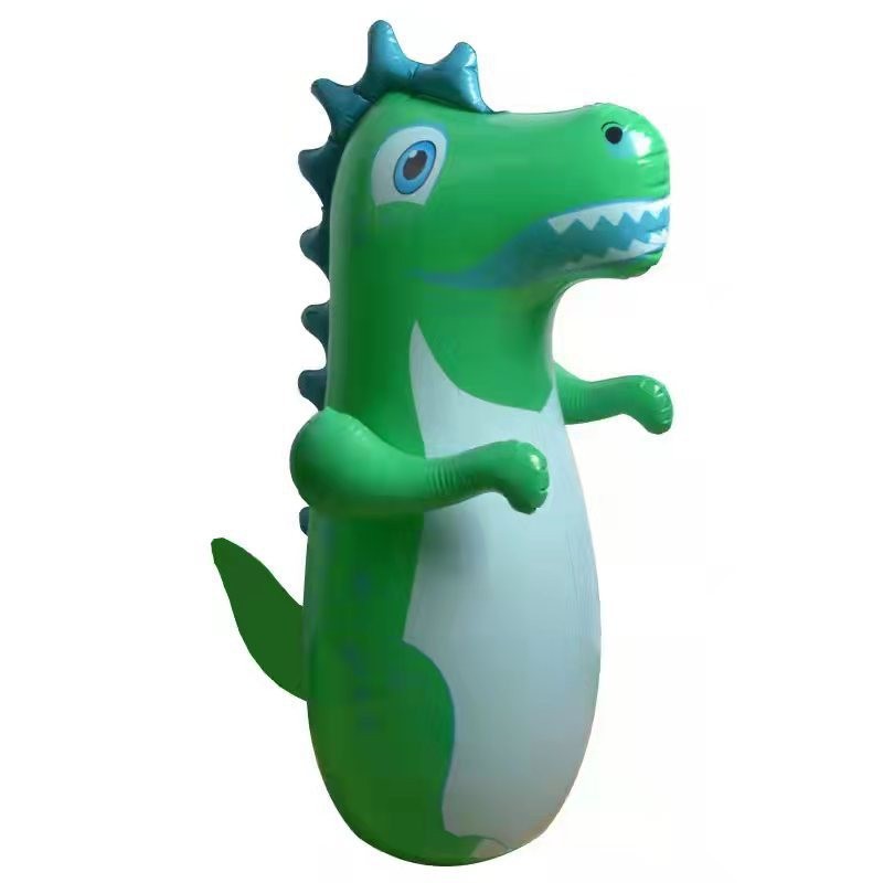 New PVC Inflatable Dinosaur Toys Colorful Tumbler Cartoon Toys Children Boxing Fitness Toys Wholesale