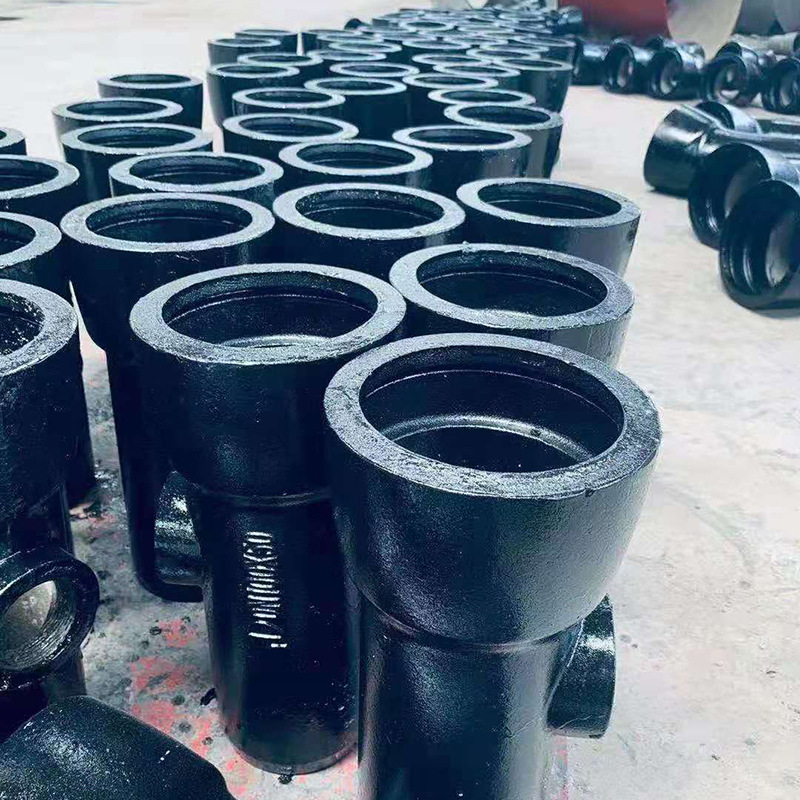 批发球墨铸管配件 铸铁管件排水管件排水配件 法兰式接口盘插短管