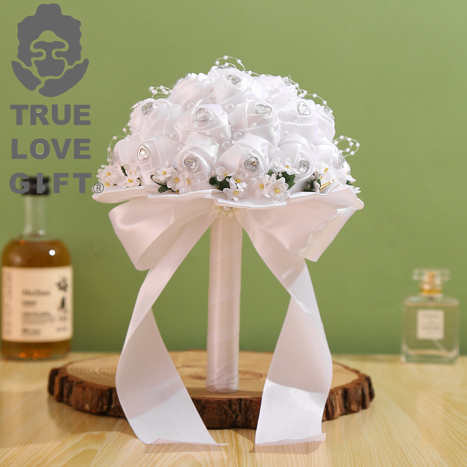 玫瑰花束伴娘礼物礼品婚庆演出高级感满满新娘结婚手捧花源头批发