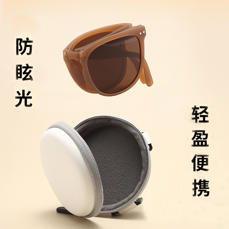 same style air cushion foldable high texture men‘s and women‘s sunglasses female swing driving sunglasses female uv protection portable