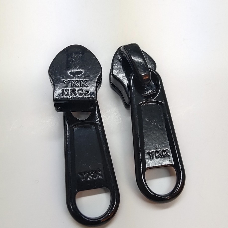 企业集采ykk拉链尼龙拉头正品ykk10号rc尼龙码装拉头箱包专用
