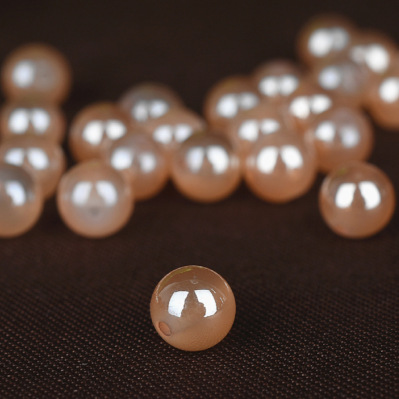 晶屿珍珠玛瑙散珠手工编织配件翡翠diy串手链项链毛衣链圆珠子