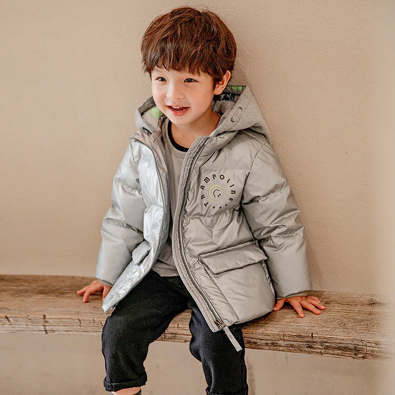 雅鹿儿童装羽绒服男童新款冬装中长款加厚中大童宝宝中小童外套潮