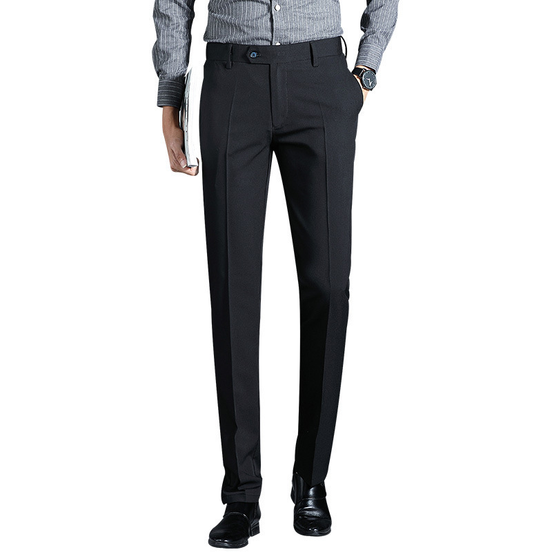 Hot Sale Men's Suit Pants 2022 Spring and Autumn Men's Trousers Slim Straight Four Seasons Business Men's Pants Daily Work Pants