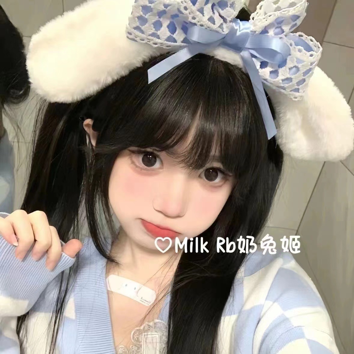 萌萌大耳/ 可爱玉桂狗头饰蝴蝶结kc美乐蒂少女lolita发箍洛丽塔