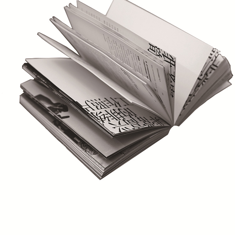 印刷定制黑白胶装书 企业目录册 彩色黑白小说散文平装书直接工厂