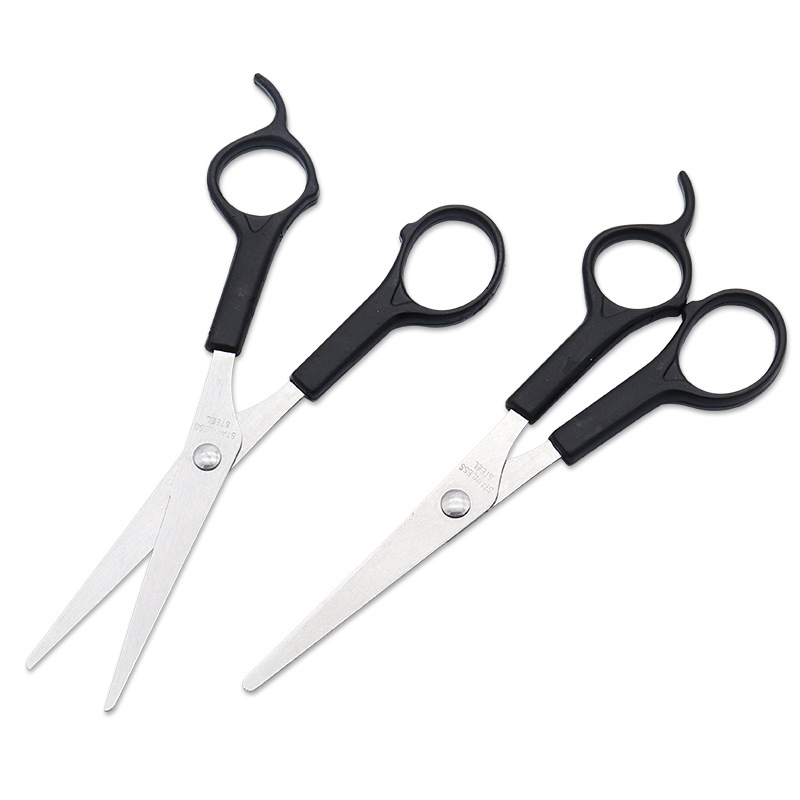 Factory Stainless Steel Hairdressing Scissors Repair Hair Scissors Bangs Xiaomei Flat Scissors Wholesale