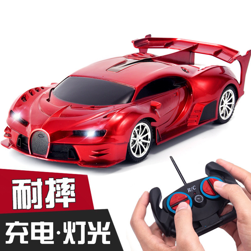 Factory Direct Sales Remote Control Toy Car Girl Princess Rechargeable Drift Electric Pink Sports Car Super Running Luxury Car Gift