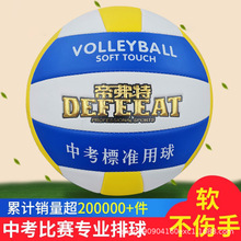 上海兰华lu200排球4号5号pu贴皮训练比赛用球成人儿童用球包邮