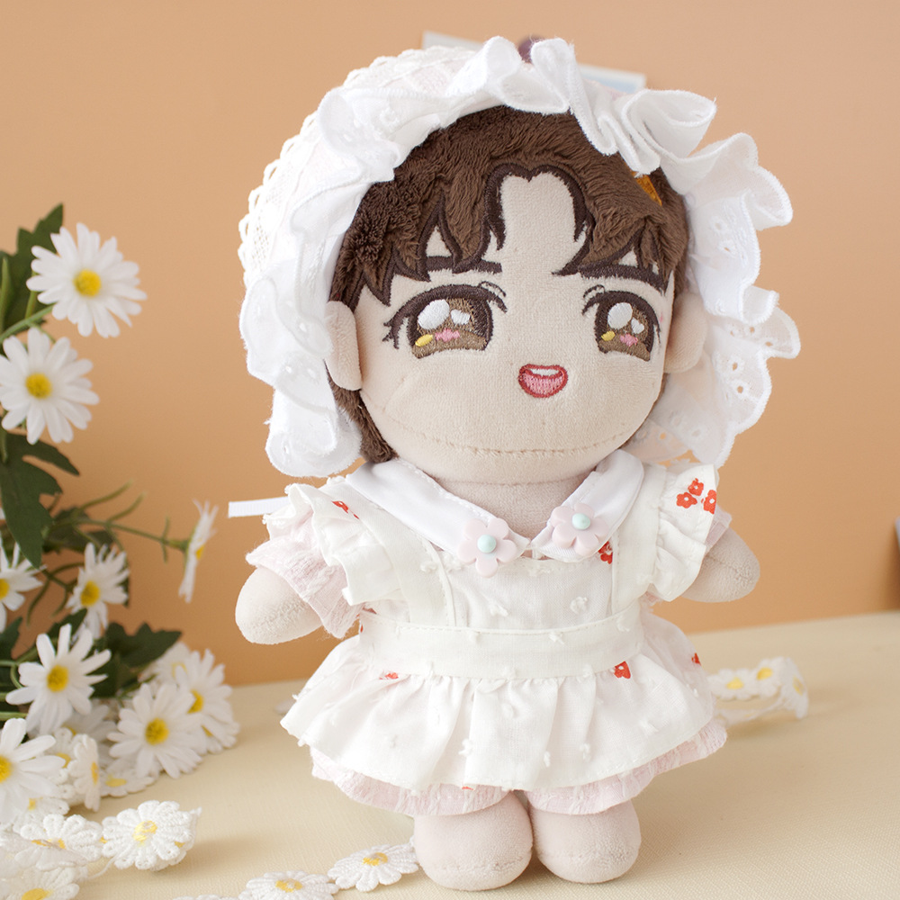 20cm娃衣棉花娃娃少女装公主裙明星娃娃玩偶衣服动漫周边服饰替换