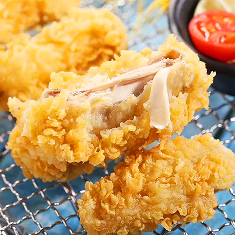 瑞发德脆骨鸡香辣鸡翅骨炸鸡油炸小吃脆骨裹粉翅中油炸