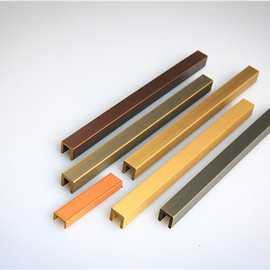 古铜色青古铜红古铜玫瑰金做旧拉丝t型l型u型实心方扁形铜条