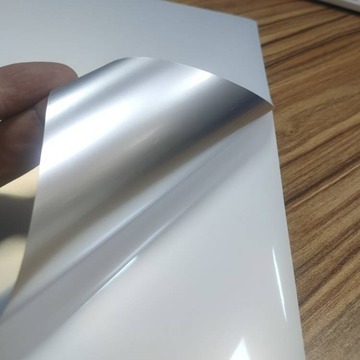 a4不干胶标签纸 哑光pet喷墨彩色标签 亮光哑银亮银亮金pet标签纸