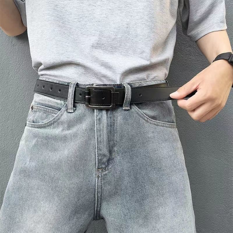 权志龙同款皮带男学生韩版潮流百搭腰带社会小伙年轻人新款裤带