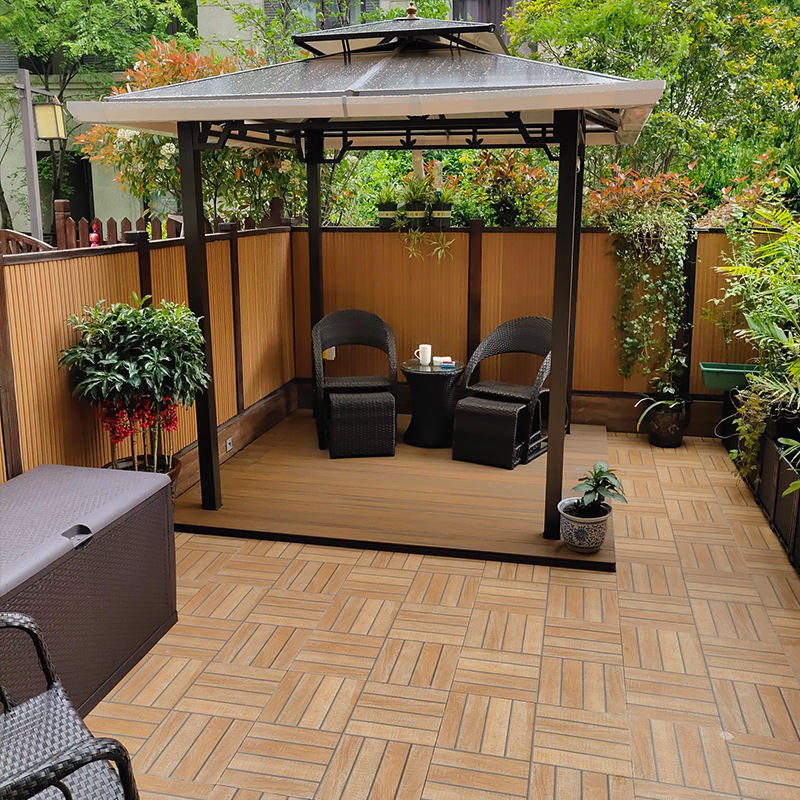 日式阳台木纹砖全瓷防滑仿实木瓷砖庭院花园地砖仿古砖600x600