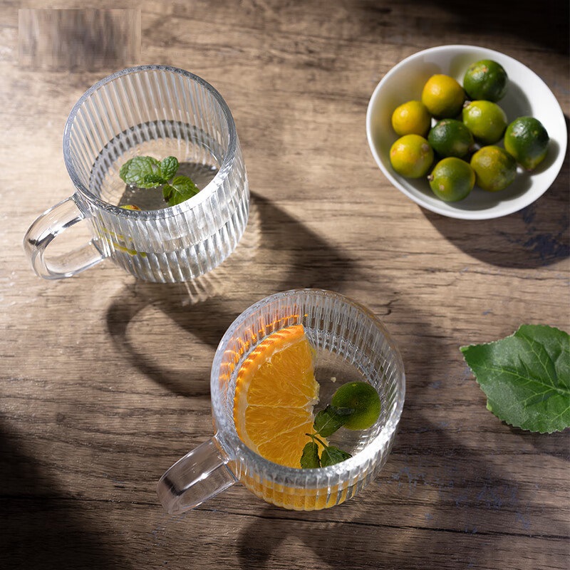 有质感玻璃杯两件套商务礼品套装印logo送员工活动纪念品-阿里巴巴