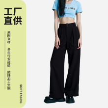 2025新款女裤批量加工包工包料打板加工休闲裤来图来样贴牌定制
