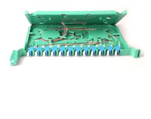 光纤配线架12口一体化熔纤盘 ODF光纤配线架熔纤盘光交箱带状托盘