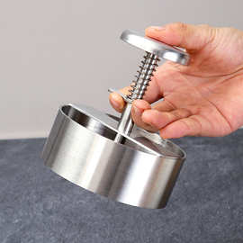 0成交6笔台州市多功能压饼器汉堡压肉器不锈钢压板煎压皮神器压包子皮