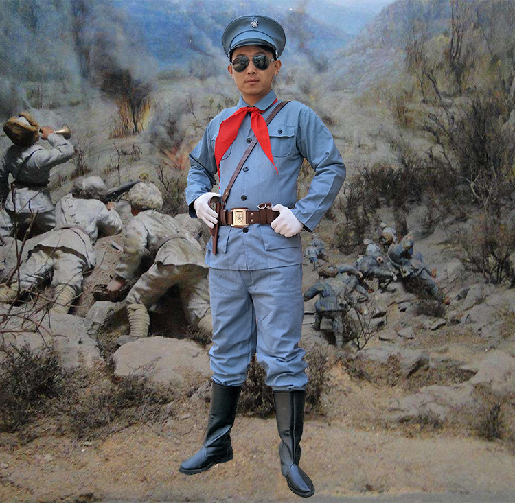 成人靴子北伐军军装靴子国民革命军军官靴子南昌起义军军靴-阿里巴巴