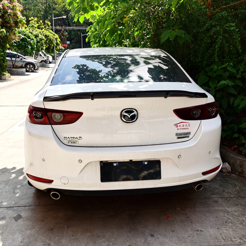 适用20-22款次代马自达3新昂克赛拉尾翼 改装r款免打孔烤漆定风翼