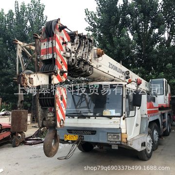 中联重科50吨 zoomlion50吨吊机 qy50h中联吊车 二手起重机出口