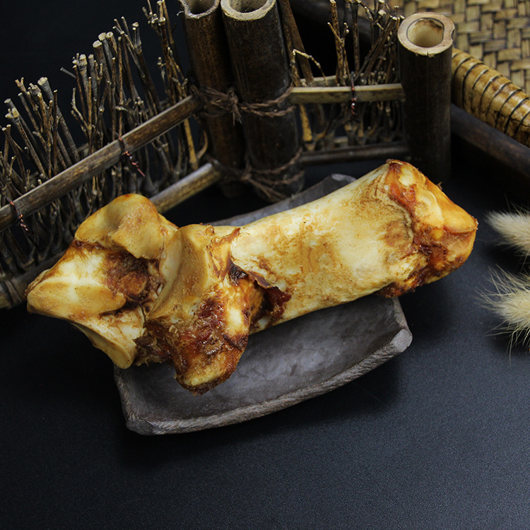 蕊迪宠物食品狗狗零食磨牙牛拐骨真牛骨洁齿骨耐啃单只装磨牙棒