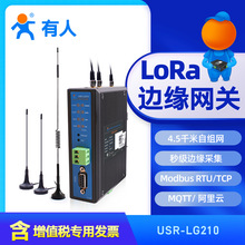 lora无线网关集中器RS232/485远程网络采集数据传输有人LG210-L