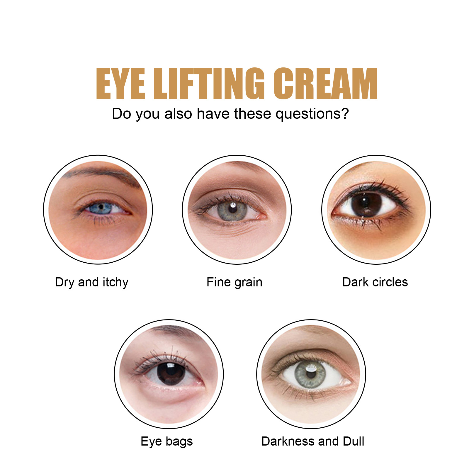 Eelhoe Firming Eye Cream Moisture Replenishment Repair Eye Circumference
