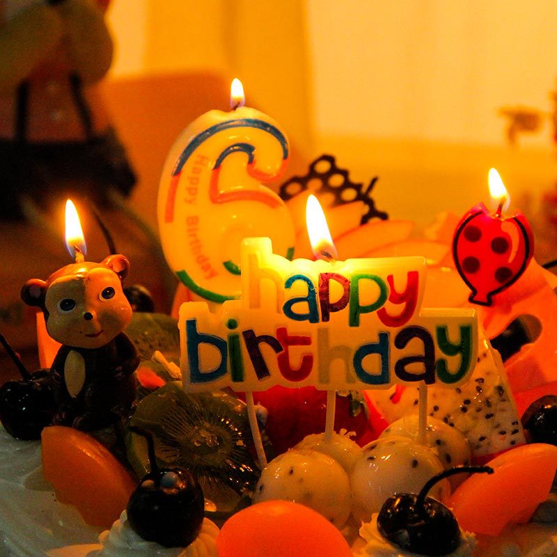 蜡烛 生日蜡烛 香薰蜡烛派对卡通可爱个性蜡烛生日蜡烛 创意 浪漫