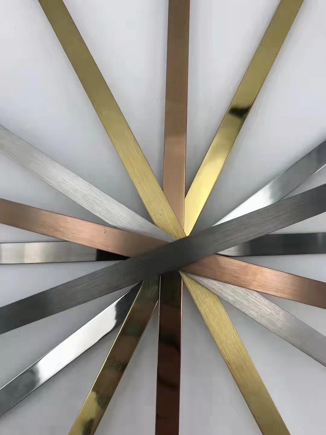 不锈钢包边条 收边装饰条压边条嵌条扣条u形槽腰线金属条开角90度